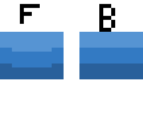 blue shirt template