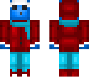 blue slime christmas