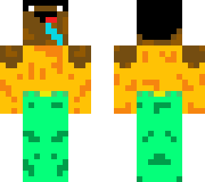 cheesy green steve