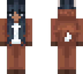 christmas skin (black hair)