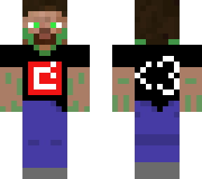 corrupted zombie steve