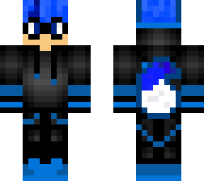 dark blue wolf boy with glasses *-*
