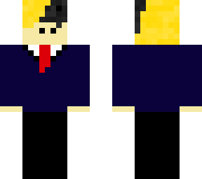 gold and black boy
