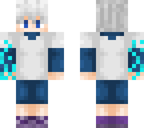 killuap with electric nen in his hands