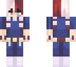 lunalopez's todoroki skin with hair edit