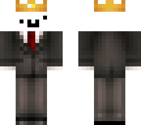 minecraft derp in a suit