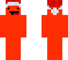 orange christmas man