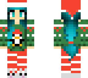 penguin sweater christmas