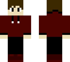 red hoodie boy