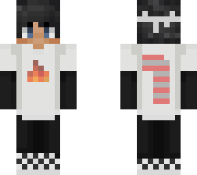 sapnap with candy cane on back