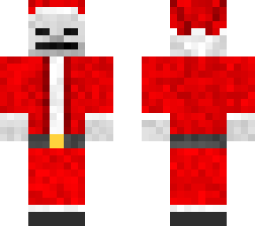 skeleton santa