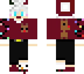 skin de xxjerexx con pelo blanco