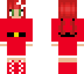 skinmas day 10 santa girl