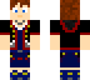 Sora Kingdom Hearts | Minecraft Skins