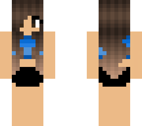 swimsuit girl based on fleecycoast9742's cute swimsuit girl skin