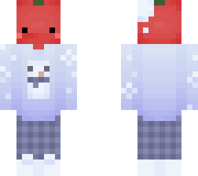 tomato snowman christmas sweater