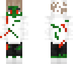 zombie kid white jacket