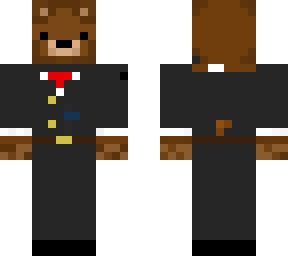 bear removeable tux