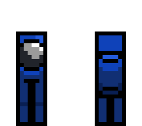blue among us character
