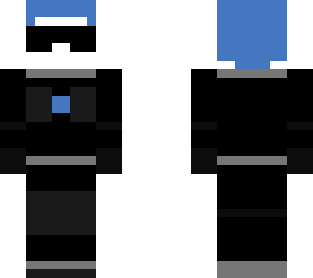 blue battle ball skin (slim) (male)