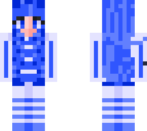 blue girl