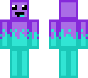 blue purple slime