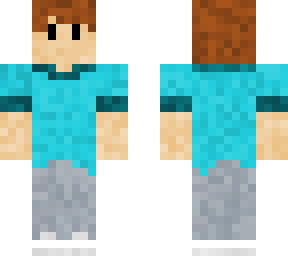 blue shirt kid