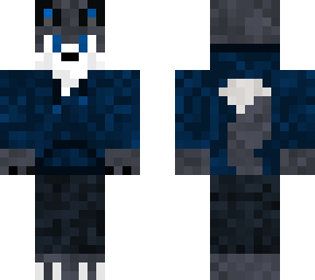 blur furry wolf (hoodie)