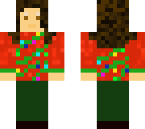 christmas lights sweater