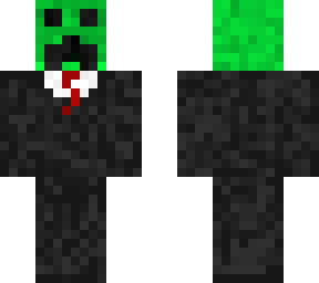 creeper in a suit