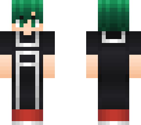 deku gym attire black (read description)