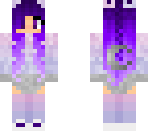 edit of purple haired girl bi pride version!