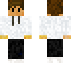 equable with white hoodie