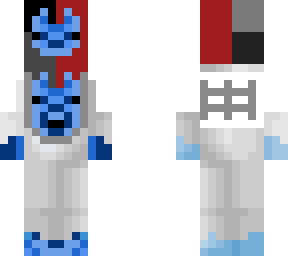 evil yeti (armoured, glow effect)