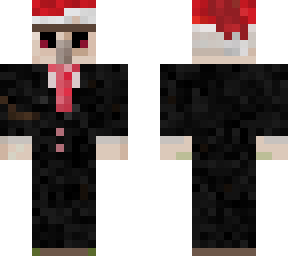 festive golem in suit