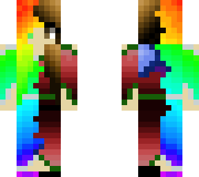 feuseing with rainbow me