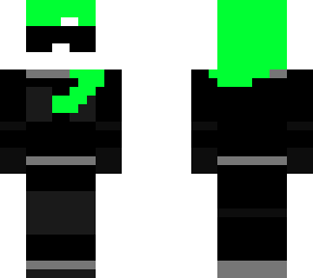 green battle ball skin (slim) (female)