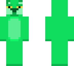 green dog