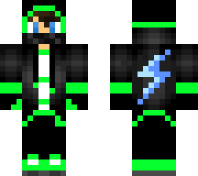 green lightning