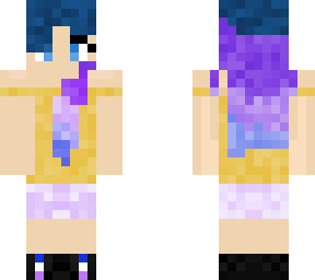 hair dyed girl