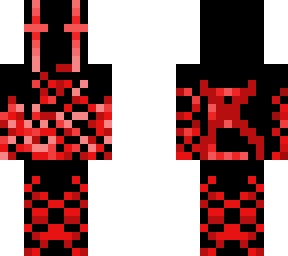 infected endermen(red)