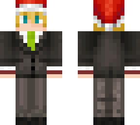 me in santa hat with cristmas sweater