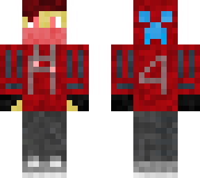 r4 special!!! red creep hoodie