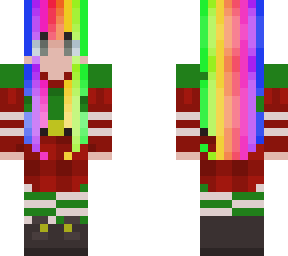 rainbow christmas time