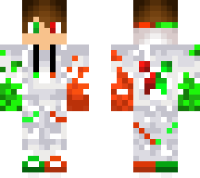 red and green (white edition)