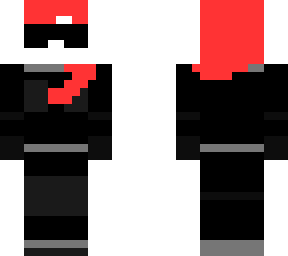 red battle ball skin (slim) (female)