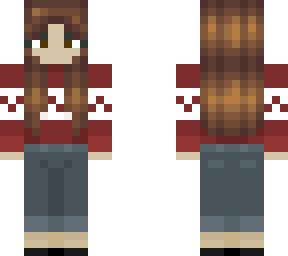 red sweater