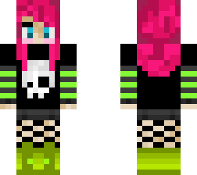 scene girl color edit