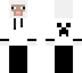 sheep with clothes.