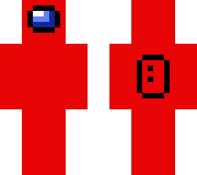 skin among us rojo // by: tilber12345